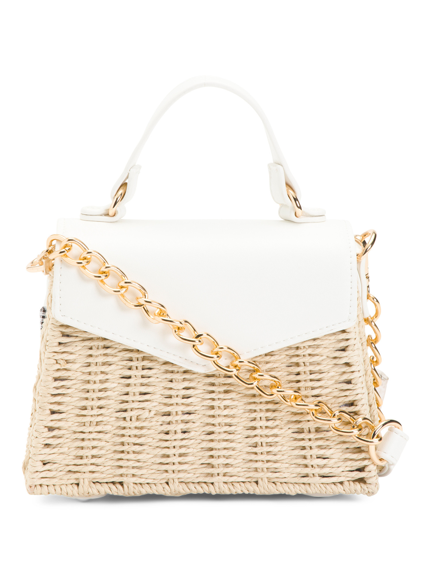 Envelope Flap Straw Crossbody | TJ Maxx