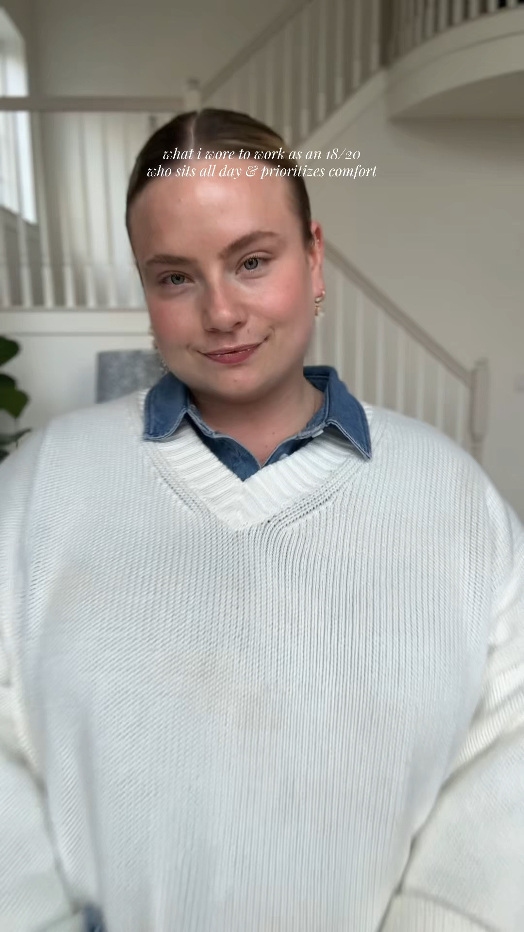 Plus size office outfit featuring linen pants from Old Navy and a v neck sweater from Gap Factory! I’m wearing an xxl in the tops and xl tall in the bottoms.

#LTKootd #LTKPlusSize #LTKSpringSale