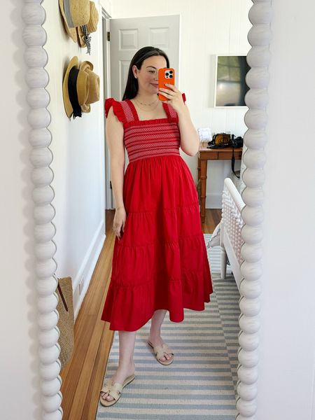 Red hill house nap dress 