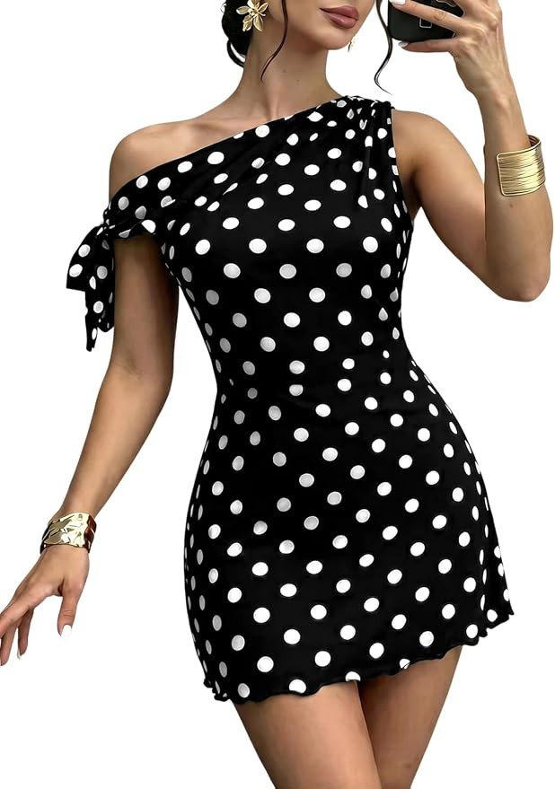 Acelitt Womens Summer Floral Off Shoulder Dress,S-XXL | Amazon (US)