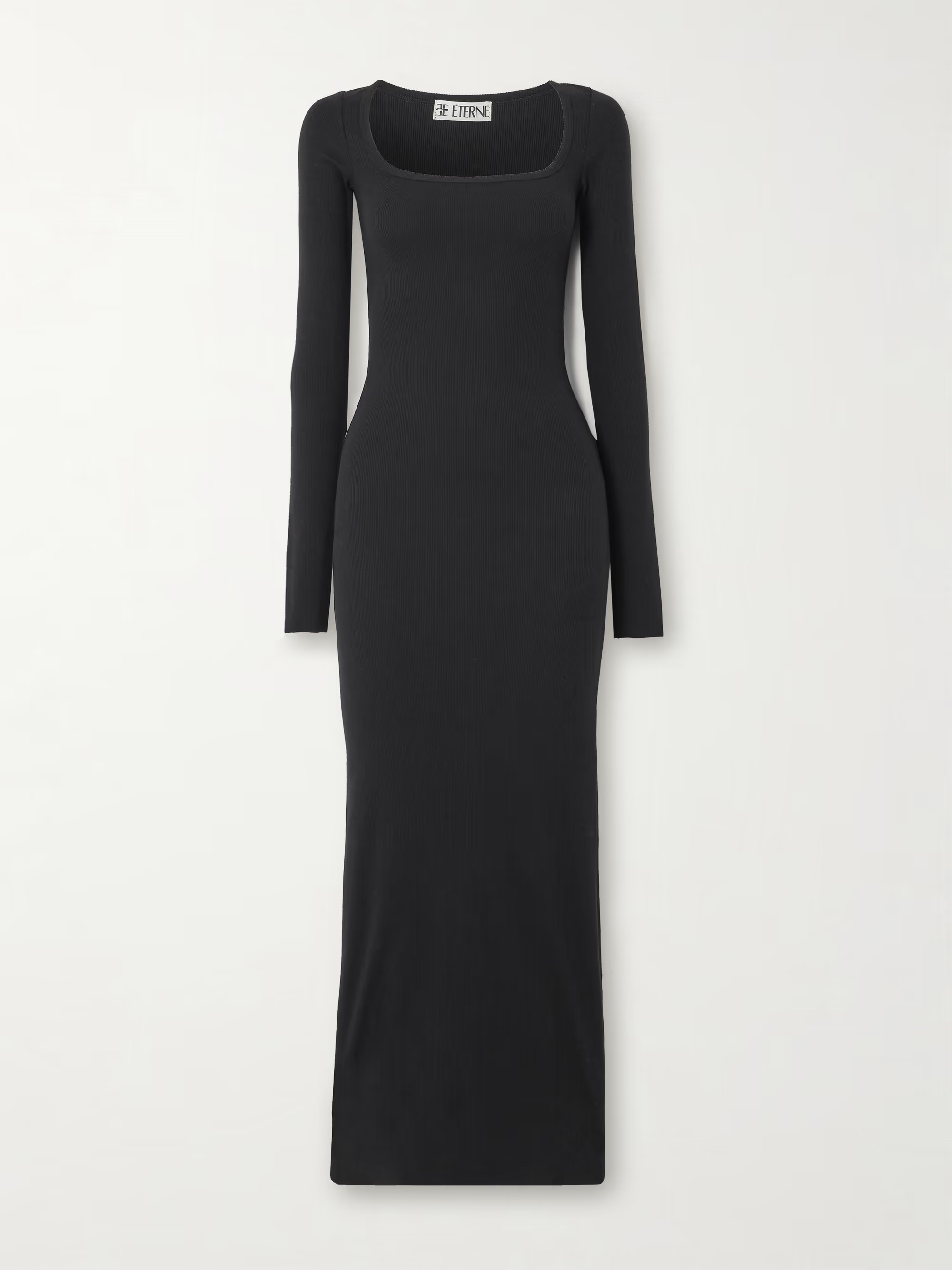ÉTERNE Ribbed stretch-jersey maxi dress | NET-A-PORTER (UK & EU)