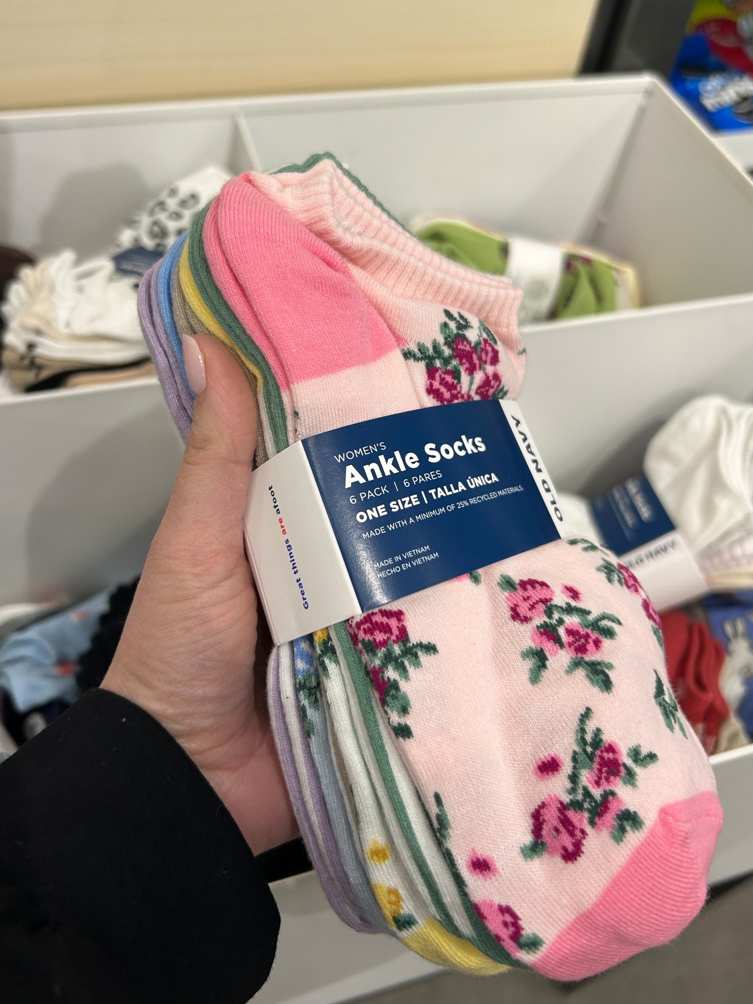 Cute ankle socks! Lots of print options! 

#LTKActive #LTKSaleAlert