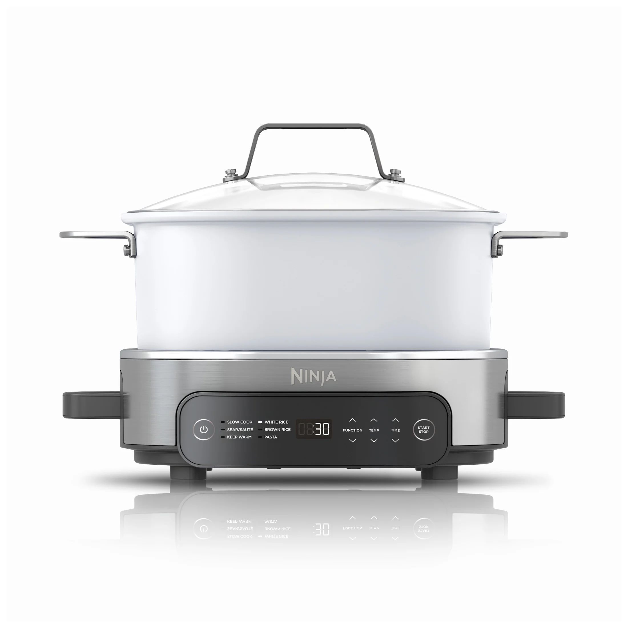 Ninja Foodi 6.5 qt Everyday Possible Cooker, Stainless Steel/White, Multi Cooker, Slow Cooker | Walmart (US)