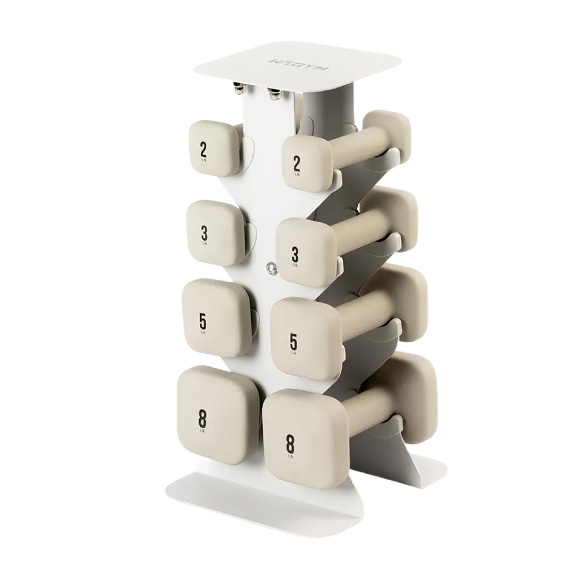 WeGym SafeGrip Square Dumbbells with Anti Slip Handles, Aesthetic Free Weights for Home Workouts,... | Amazon (US)