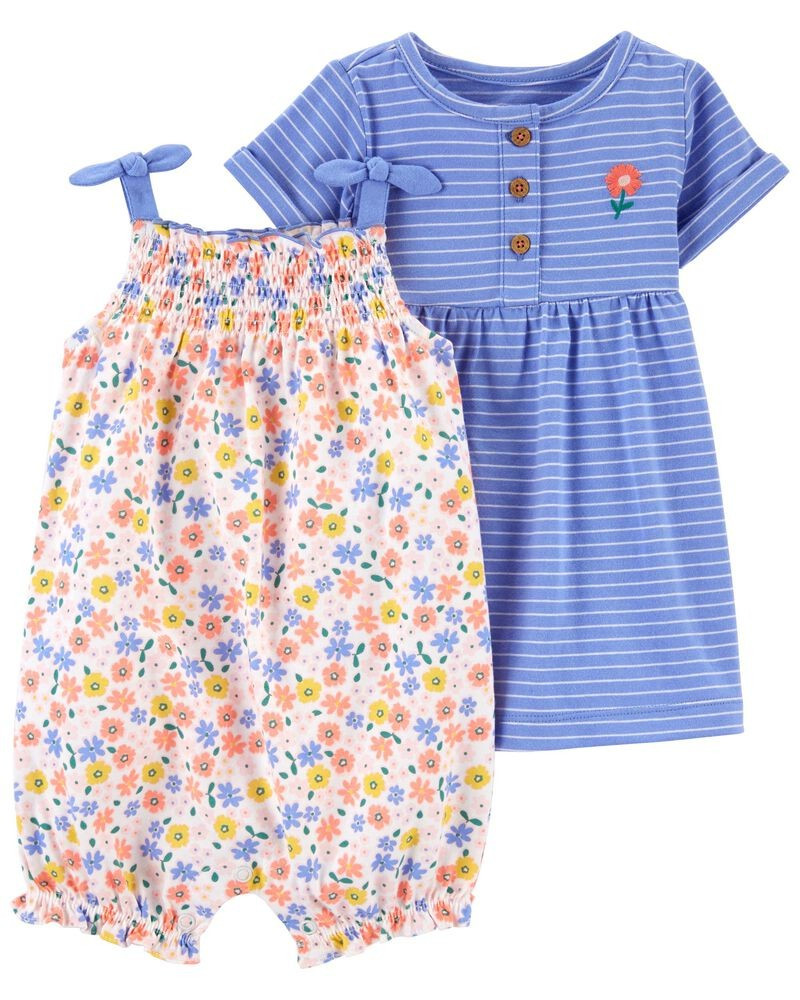 2-Pack Romper & Dress Set | Carter's