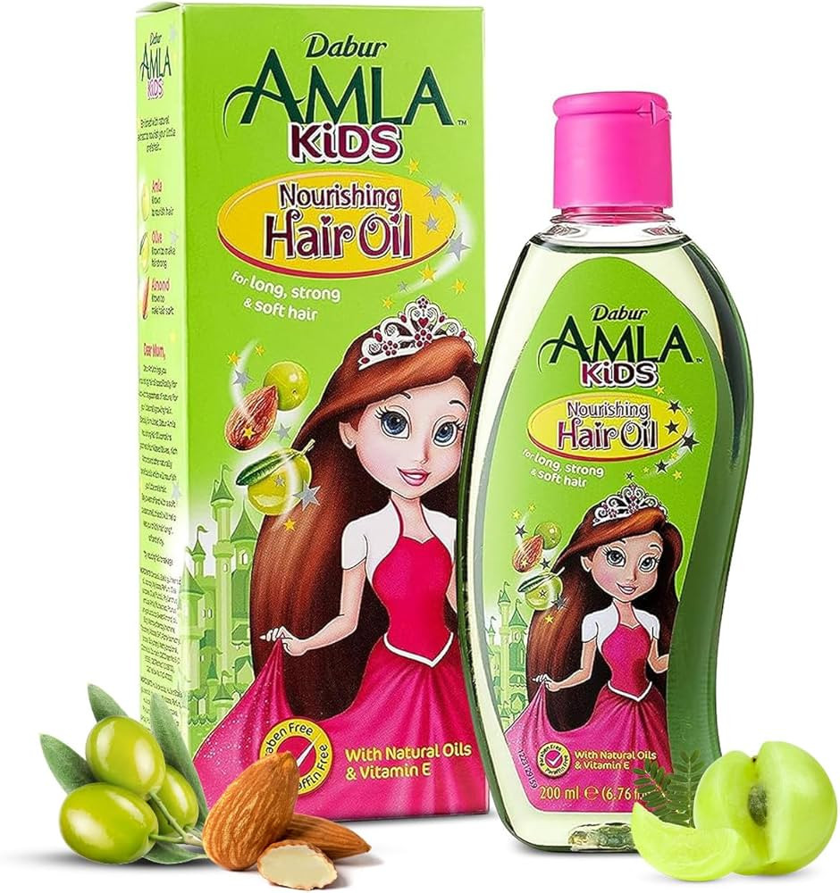 Dabur Amla Hair Oil - Natural Formula for Kids' Long, Strong, and Healthy Hair - Enriched with Ol... | Amazon (US)