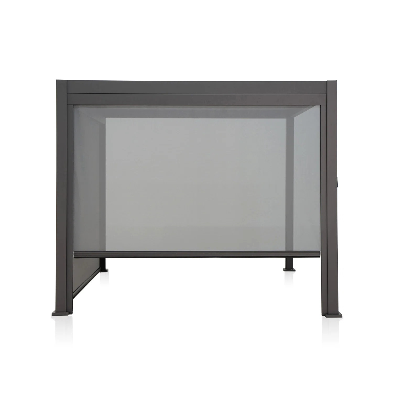 111 Aluminum Pull Down Screen for Pergola | Wayfair North America