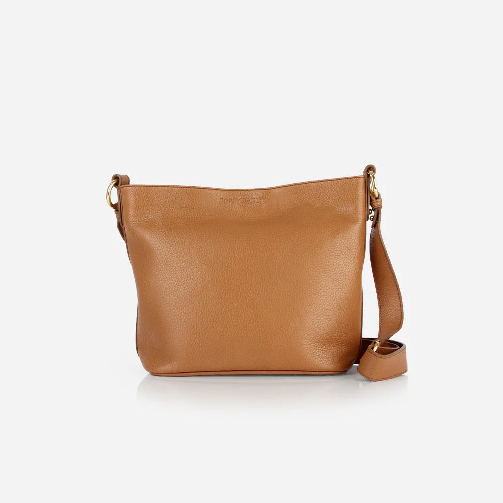 The Right Size Tote Almond Pebble | Poppy Barley