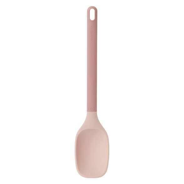 BergHOFF Leo 12.75" Silicone Serving Spoon, Pink | Target