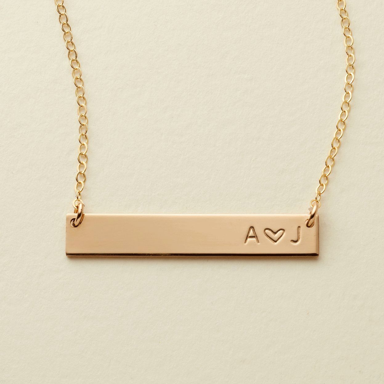 Love Bar Necklace | Made by Mary (US)