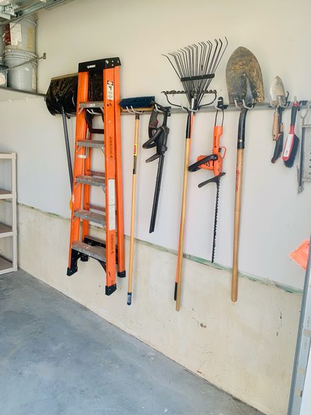 Garage wall organization 

#LTKhome #LTKfamily #LTKstyletip