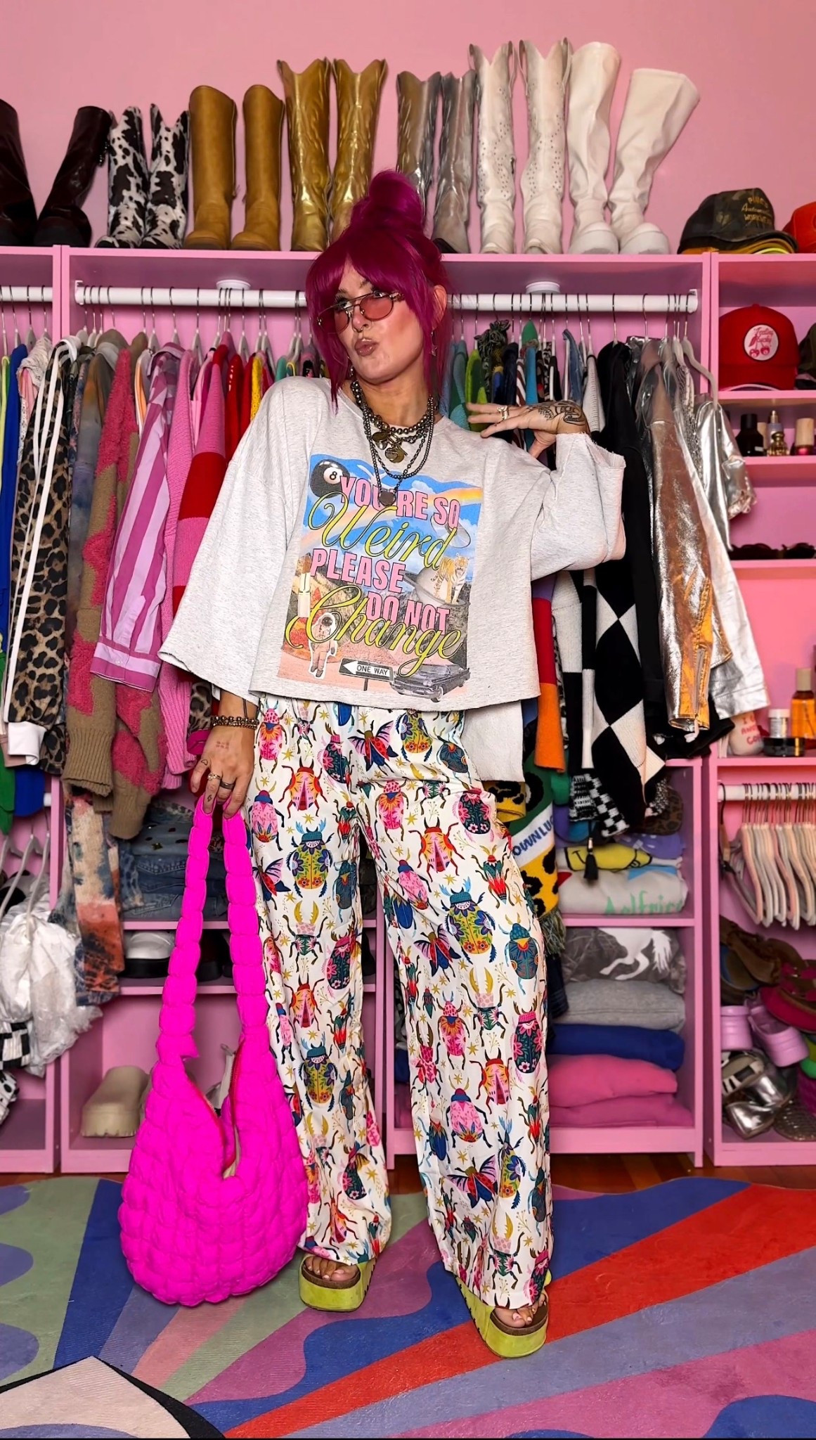 pants were a thrift find, crewneck thrifted on depop 

#LTKMidsize #LTKootd #LTKSaleAlert