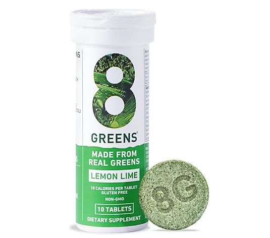 8Greens Effervescent Drink Tablets 60-Count | QVC