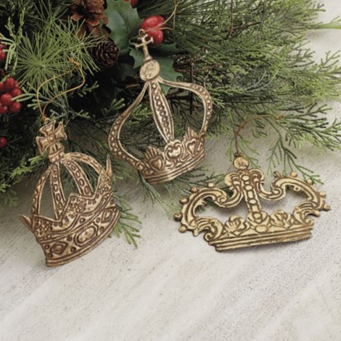 Crown Ornament | Ballard Designs, Inc.