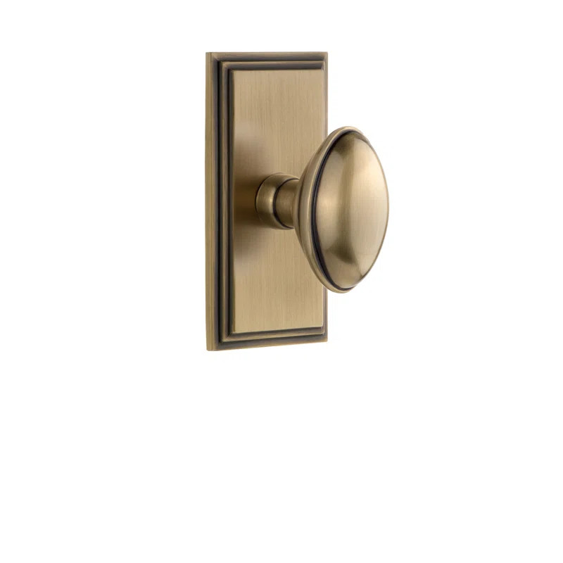 Eden Prairie Passage Door Knob with Carre Plate | Wayfair North America