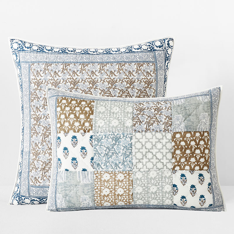 Camryn Patchwork Quilted Sham - Multi, Standard | The Company Store
