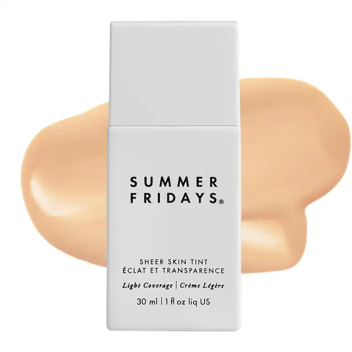 Sheer Skin Tint with Hyaluronic Acid + Squalane - Summer Fridays | Sephora | Sephora (CA)