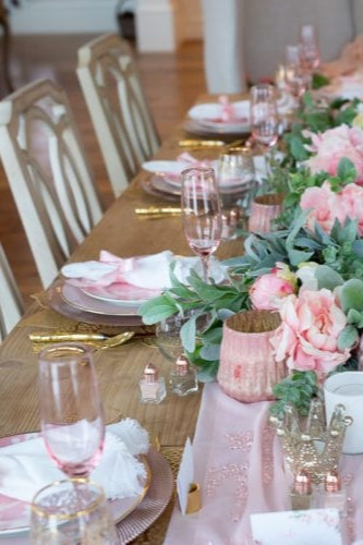 Soft pink tablescape perfection 🌸✨ Blush florals, gold chargers & cozy luxe details are making every brunch table feel designer styled this season. Tap to shop this chic feminine dining look on LTK! #LTKhome #PinkDecor #Tablescape #HomeInspo #SpringDecor #HomeWithHollyJ #ShopHollyJHome 

 #LTKfoodie #LTKSeasonal #LTKHome