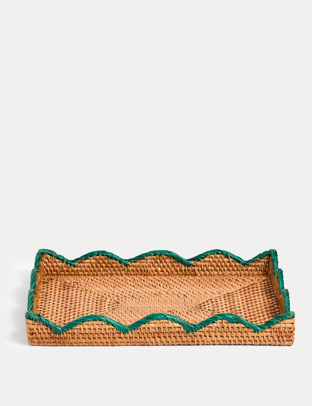 Rattan Scallop Edge Tray | Marks & Spencer (UK)
