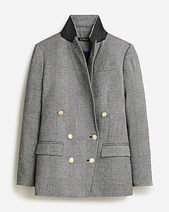 Brynn blazer in plaid English wool blend | J. Crew US