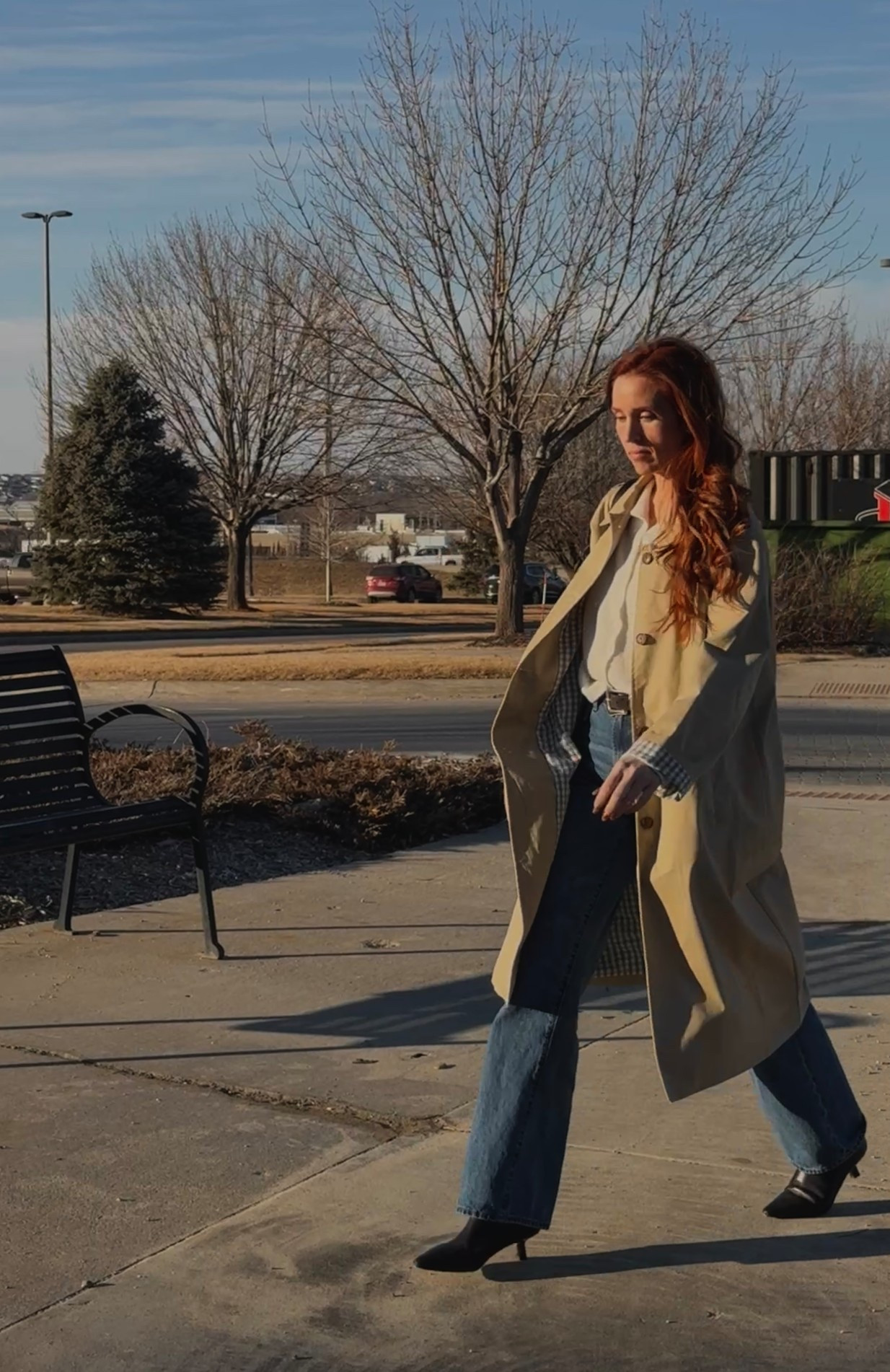 Jeans size 26Tall 
Coat size M

I’m 125-130lbs,  5’7”

#LTKTall #LTKWorkwear #LTKootd