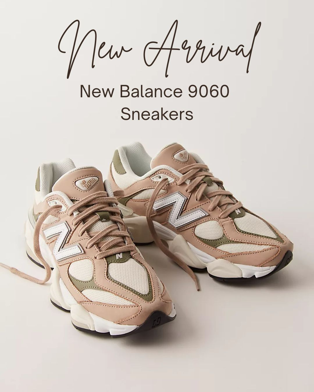 New Balance 9060 Sneakers 
A modern upgrade to a classic silhouette, these statement sneakers feature soft suede, a chunky profile, a cushioned midsole, and subtle logo detailing throughout.

@freepeople 
 

 

#LTKootd #LTKActive #LTKTravel