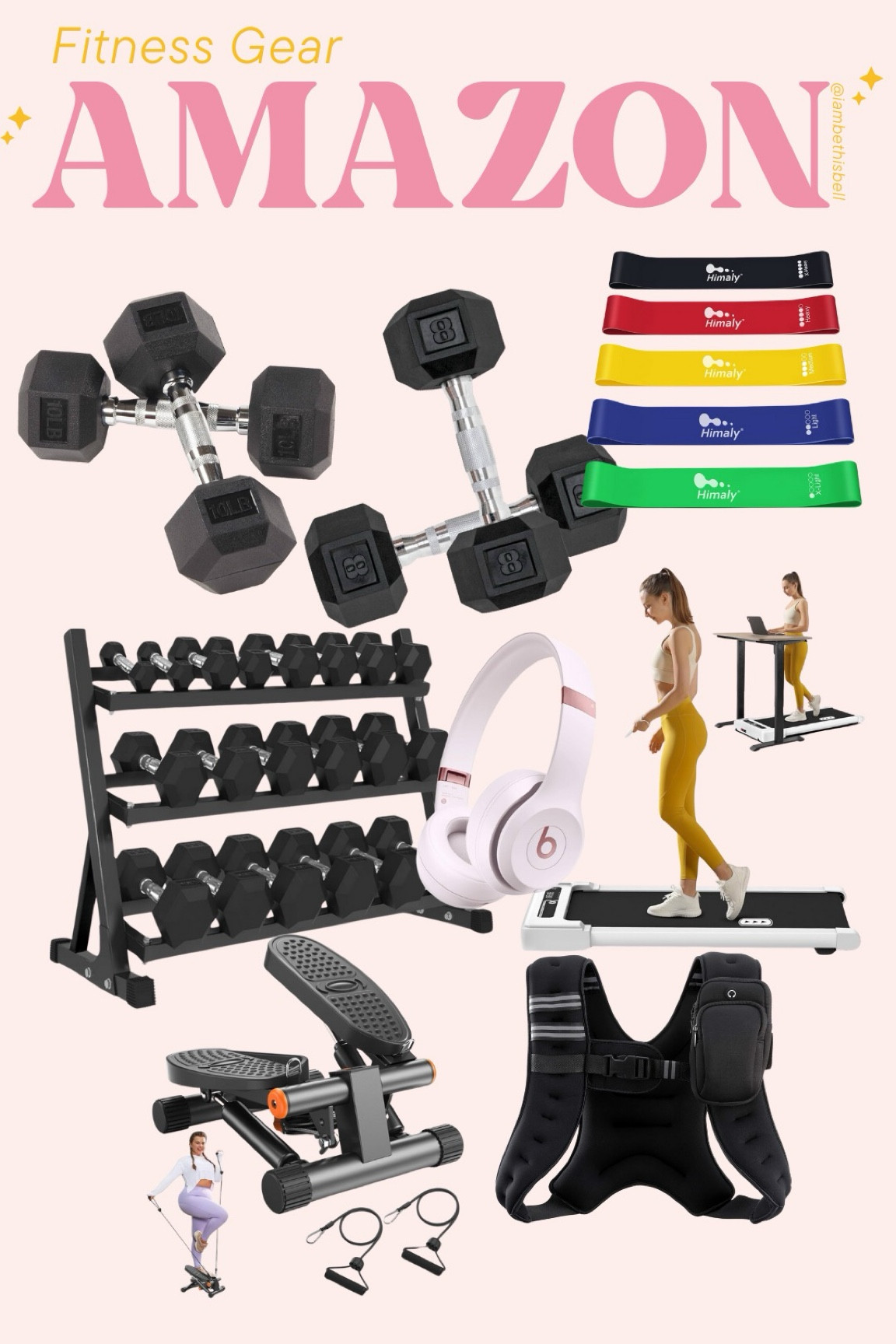 My top Amazon picks for my at home gym!