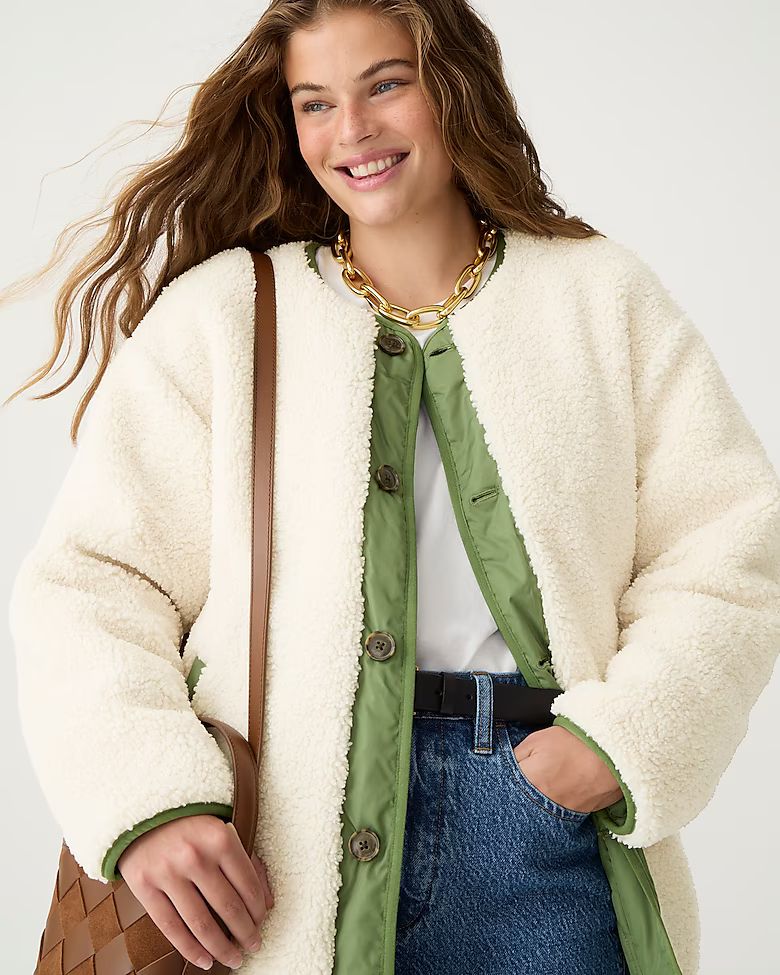 Reversible puffer jacket with PrimaLoft® | J.Crew US