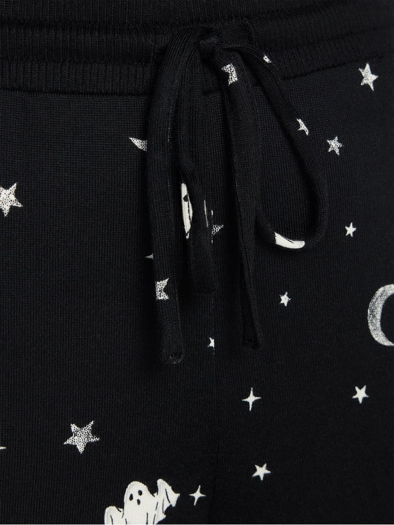 Way to Celebrate Women's Hacci Knit Sleep Pants, 29.5\u201d Inseam, Sizes XS to 3X | Walmart (US)