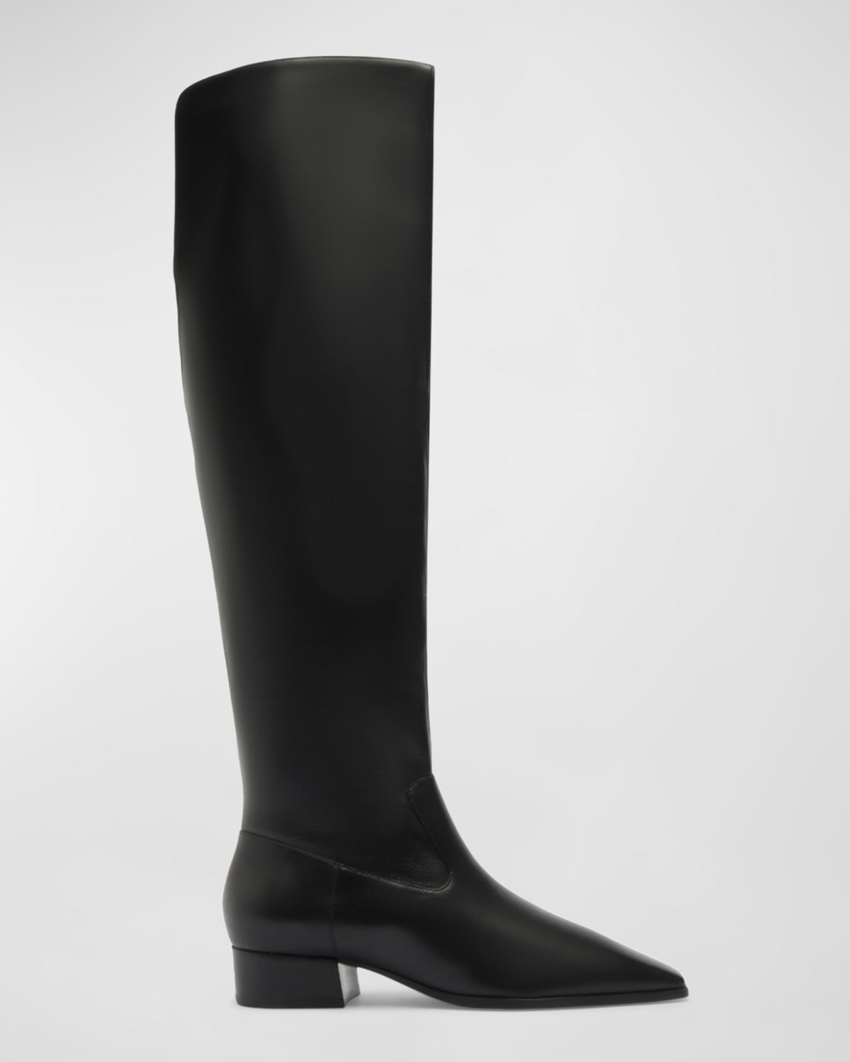 Helena Leather Over-The-Knee Boots | Neiman Marcus