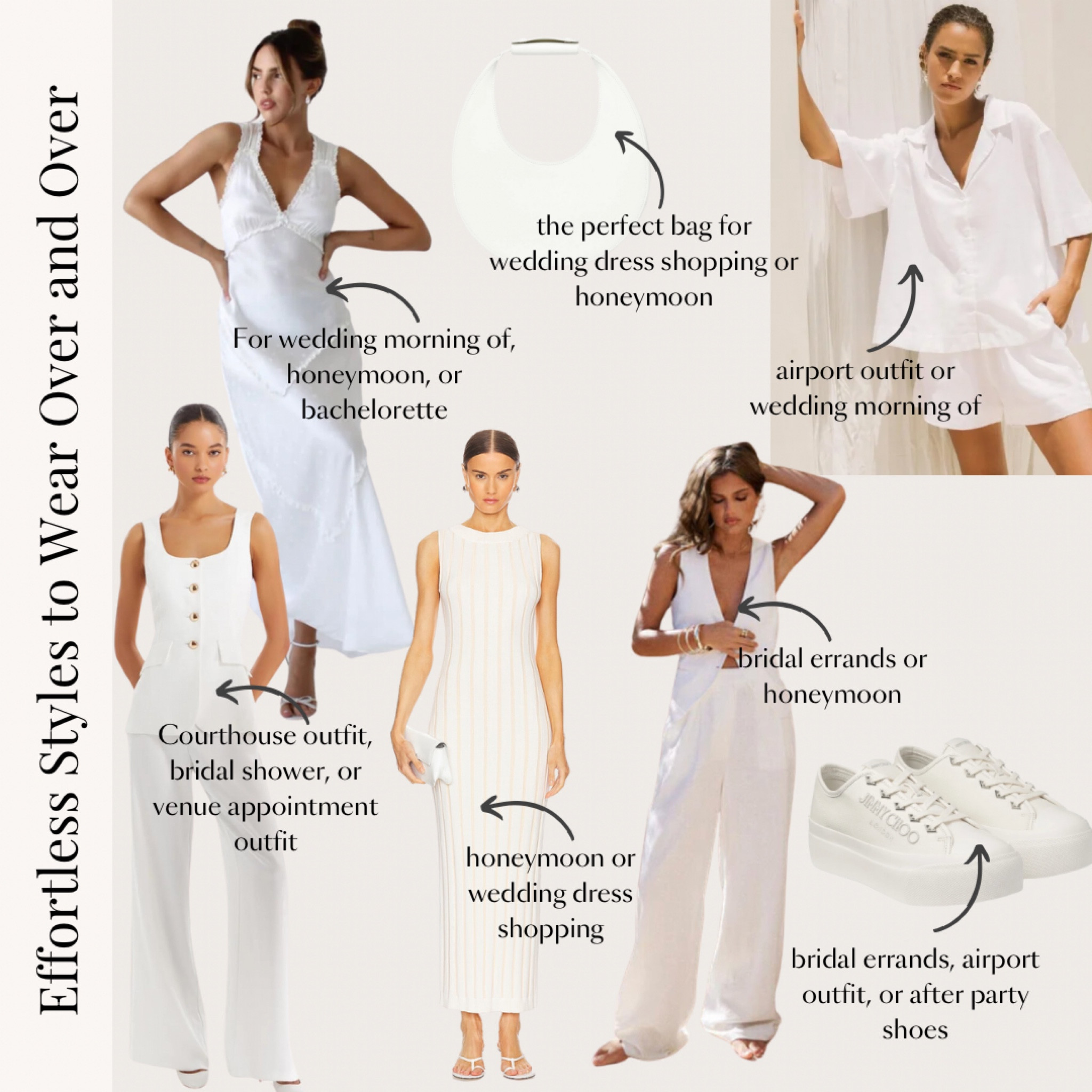 Bridal styles that you can wear on repeat long after your wedding journey. 

#LTKWedding #LTKStyleTip