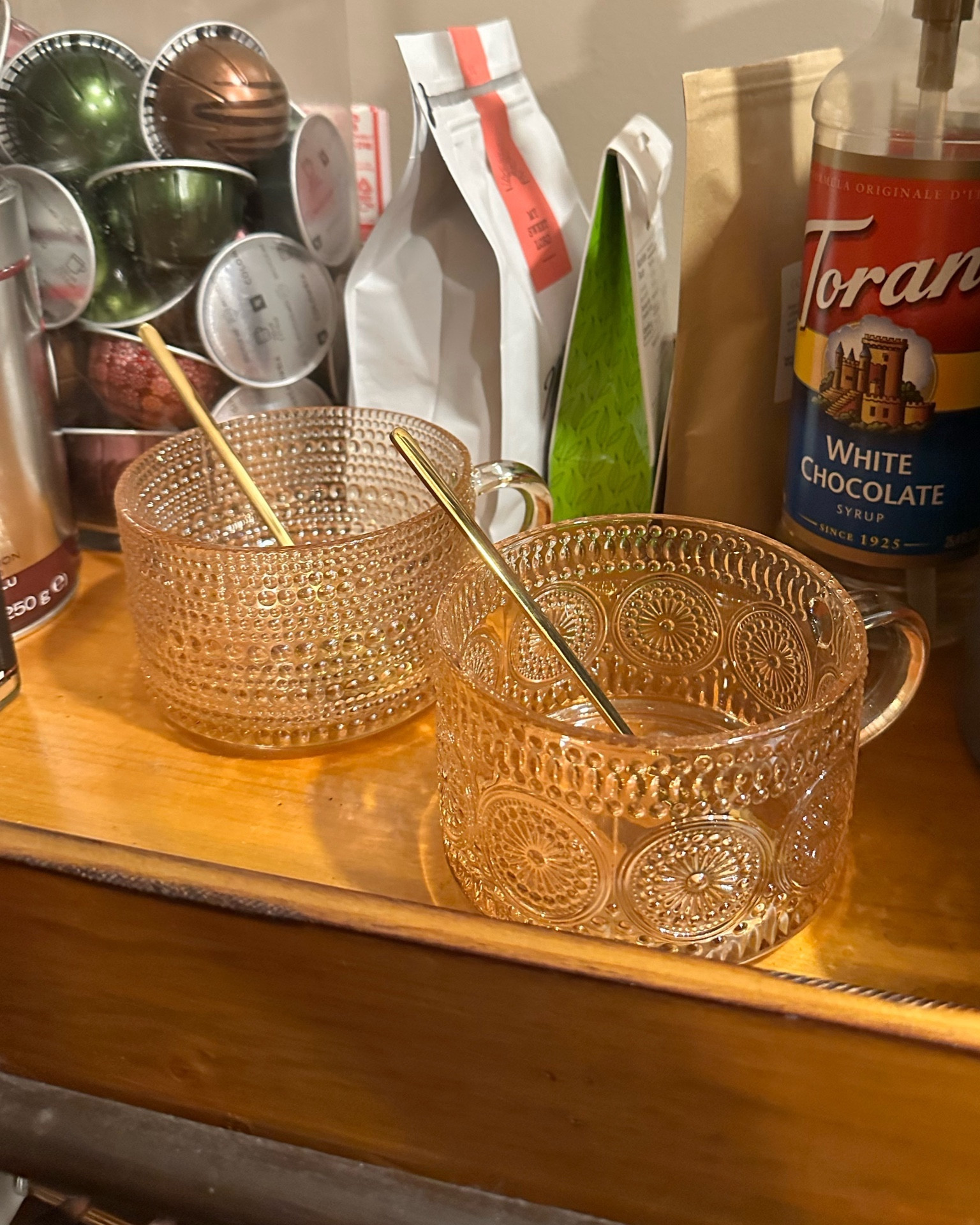 Adorable Amazon vintage coffee mugs with spoons ☕️ Perfect for a coffee cart or displayed on shelves!

#LTKhome #LTKfindsunder50 #LTKGiftGuide