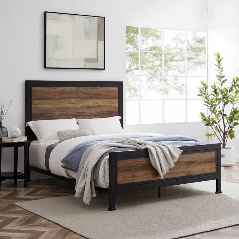 Abdon Queen Low Profile Standard Bed | Wayfair North America