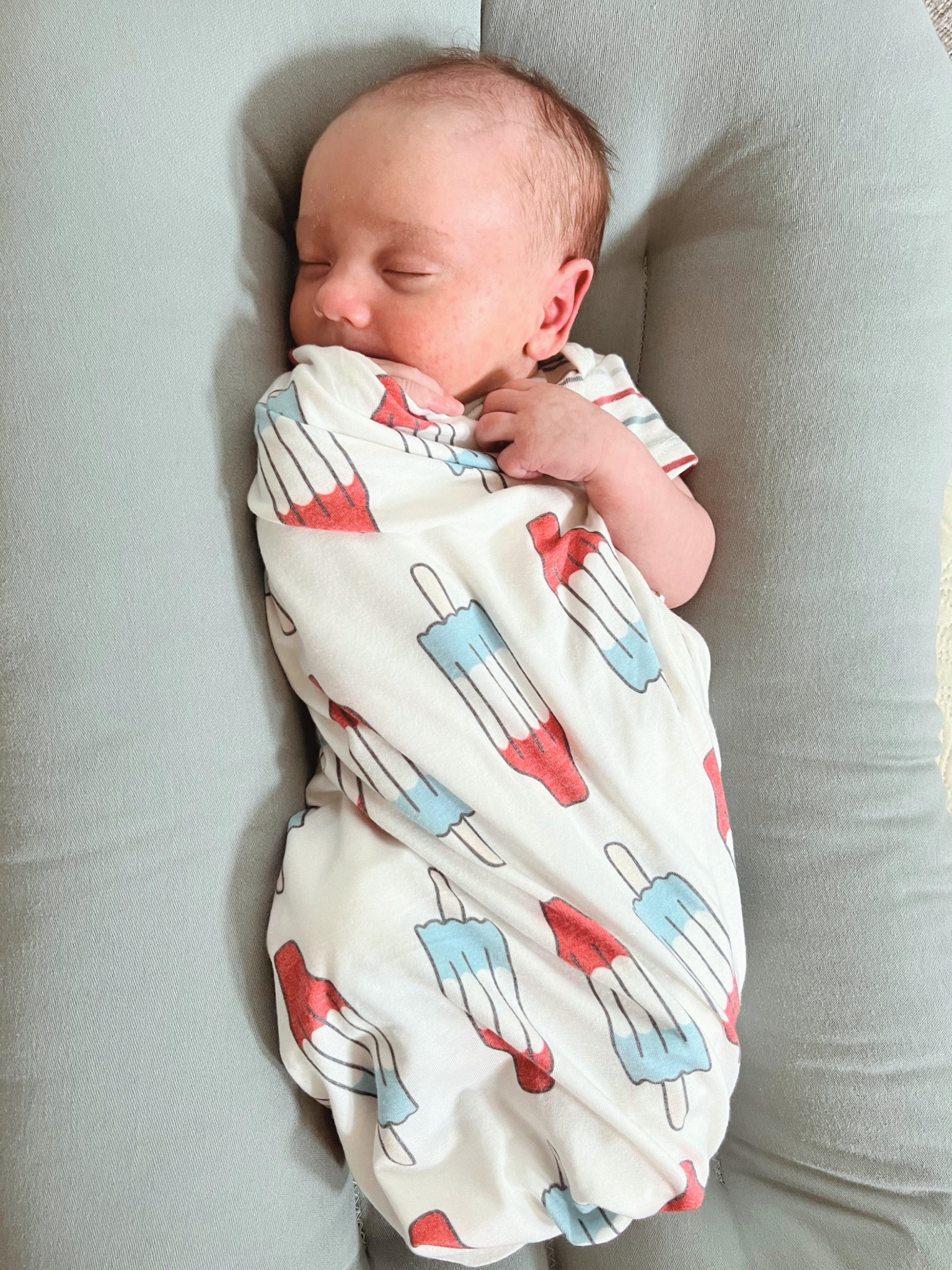 Copper pearl has the softest swaddles ever I swear! I wish they made clothes for adults so I could live this life too. 

Fourth of July, baby clothes, baby blanket, red white and blue, holiday, heirloom, gift baby shower ideas 

#LTKbump #LTKbaby #LTKfamily