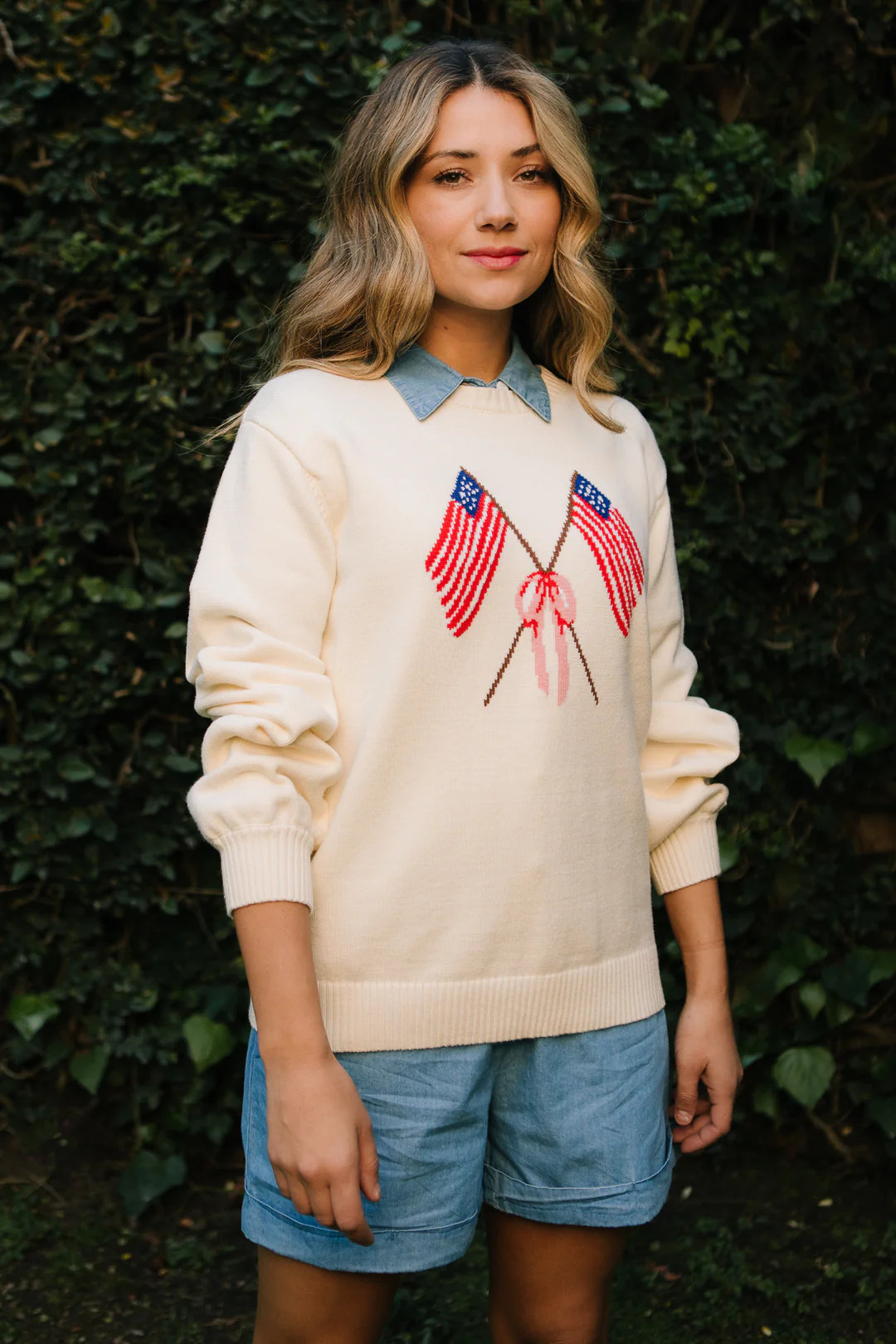 Freedom Sweater in Cream | Ivy City Co