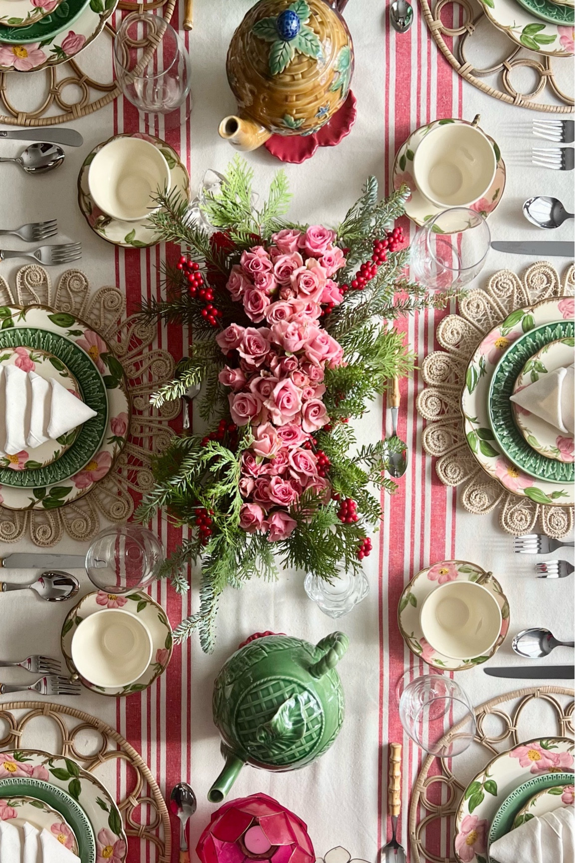 Holiday Table Inspiration 

Tablecloth  & Napkins from www.AllCottonandLinen.com
 Use code CASA20 for 20% discount on your entire purchase 

#LTKHoliday #LTKSeasonal #LTKhome