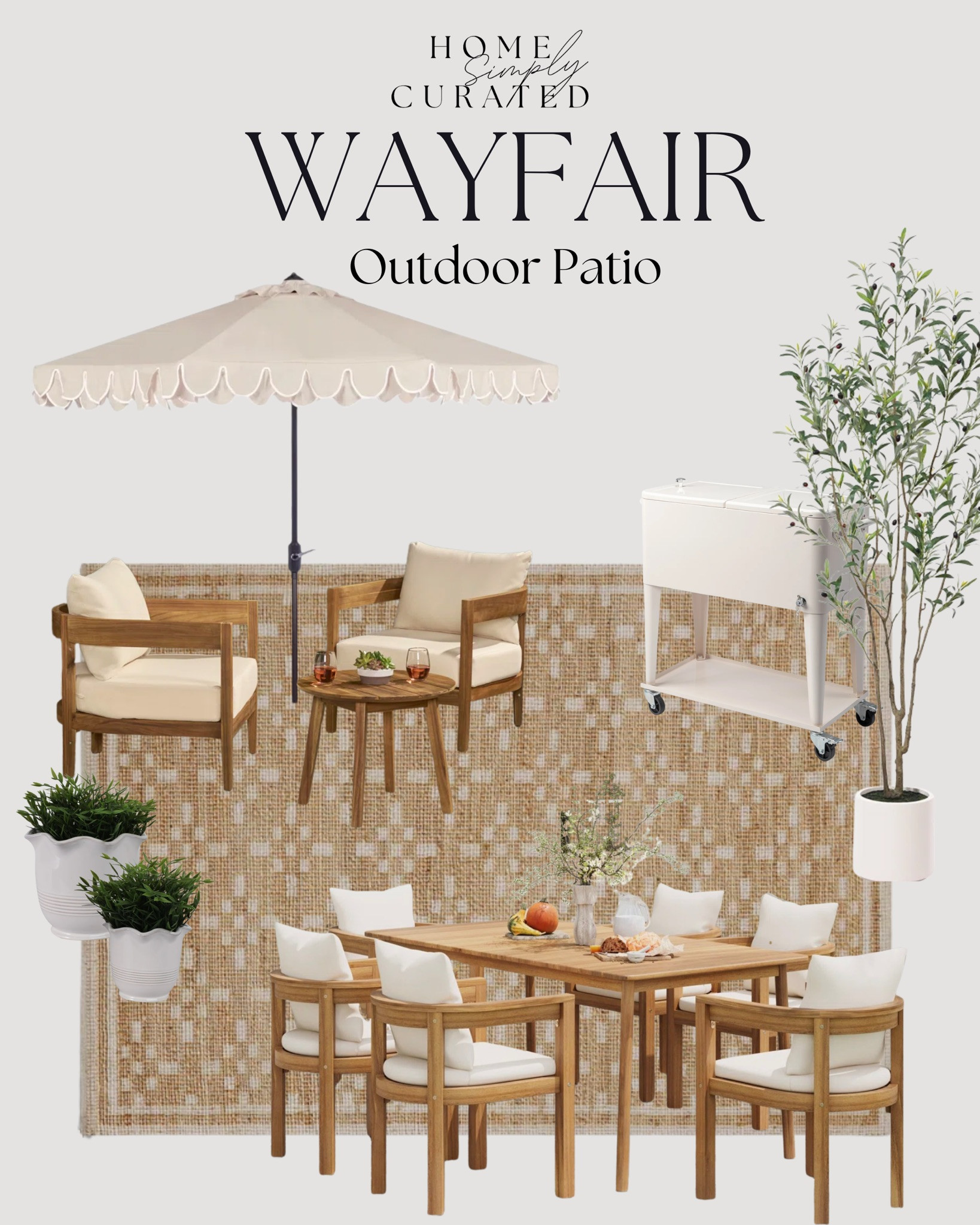 If you don’t love a dark neutral tone scheme, maybe this lighter layout is more you’re speed 😍✨

#wayfair #wayfairhome #patiofurniture #outdoordecor #modernhome #neutralhome

#LTKSeasonal #LTKdayinmylife #LTKHome
