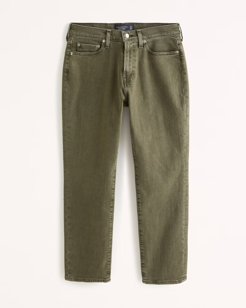 Athletic Straight Jean | Abercrombie & Fitch (US)