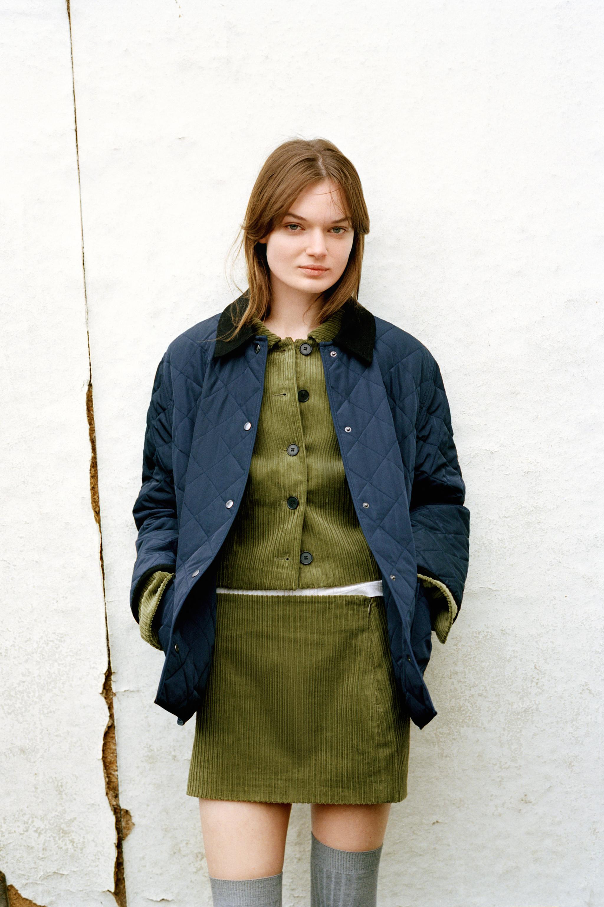 WATER-REPELLENT QUILTED JACKET | Zara UK