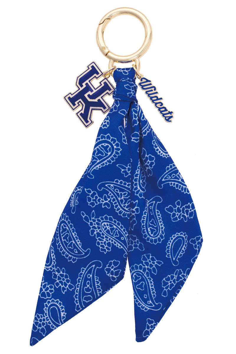 PREORDER 8/29: Kentucky Wildcats Logo Bandana Bag Charm | CANVAS