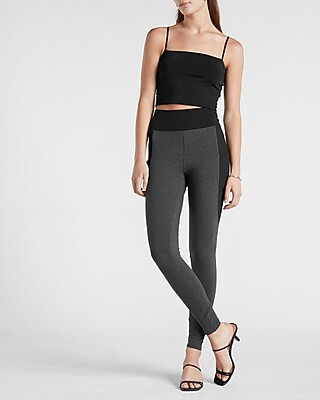 Super High Waisted Color Block Pocket Leggings | Express