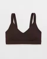 OFFLINE By Aerie The Hugger V-Neck Sports Bra | American Eagle Outfitters (US & CA)
