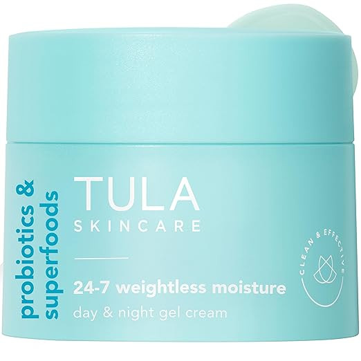TULA Skin Care 24-7 Weightless Moisture Hydrating Day & Night Cream - Anti-Aging Lightweight Gel ... | Amazon (US)