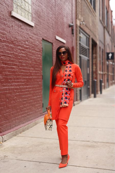 Chic in orange 

#LTKworkwear #LTKsalealert #LTKSpringSale