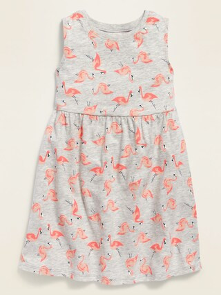 Sleeveless Fit & Flare Dress for Toddler Girls | Old Navy (US)
