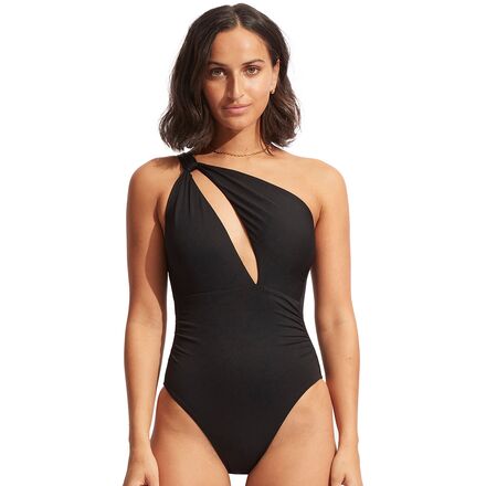 Collective One Shoulder One Piece Swimsuit - Women's | Backcountry