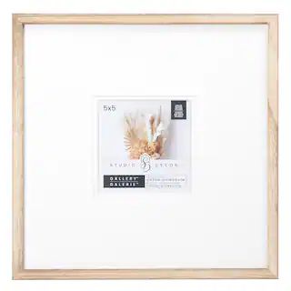Natural Wood Frame with Mat, Gallery by Studio Décor® | Michaels Stores