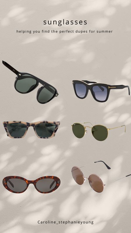 Sunglasses dupes 

#LTKFind #LTKunder50 #LTKSeasonal