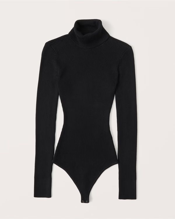 Slim Turtleneck Sweater Bodysuit | Abercrombie & Fitch (US)