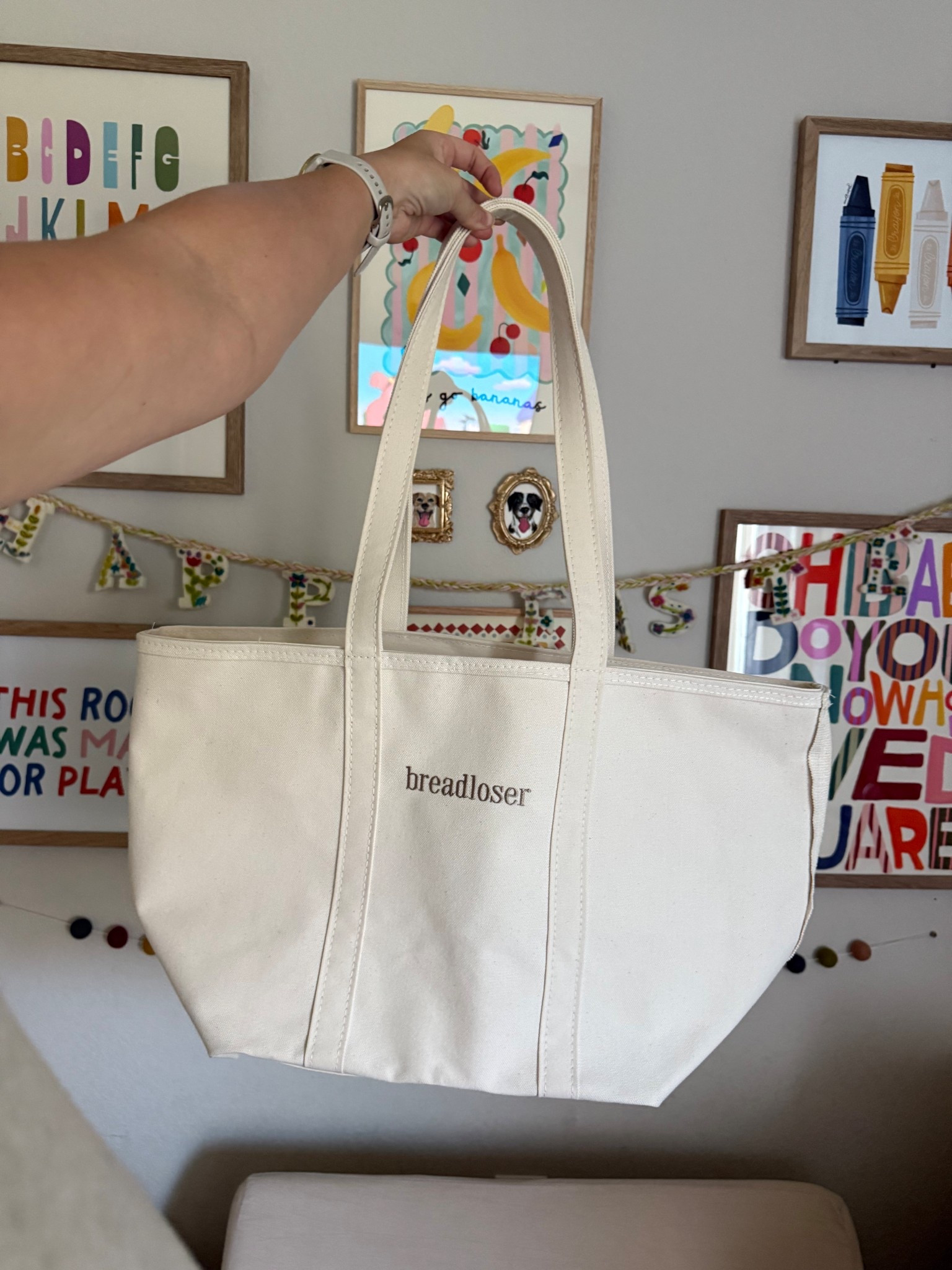 
Bag-
Color: Natural
with the long handles

Monogram-
Font: times bold
Color: Taupe

#LTKSwim #LTKItBag